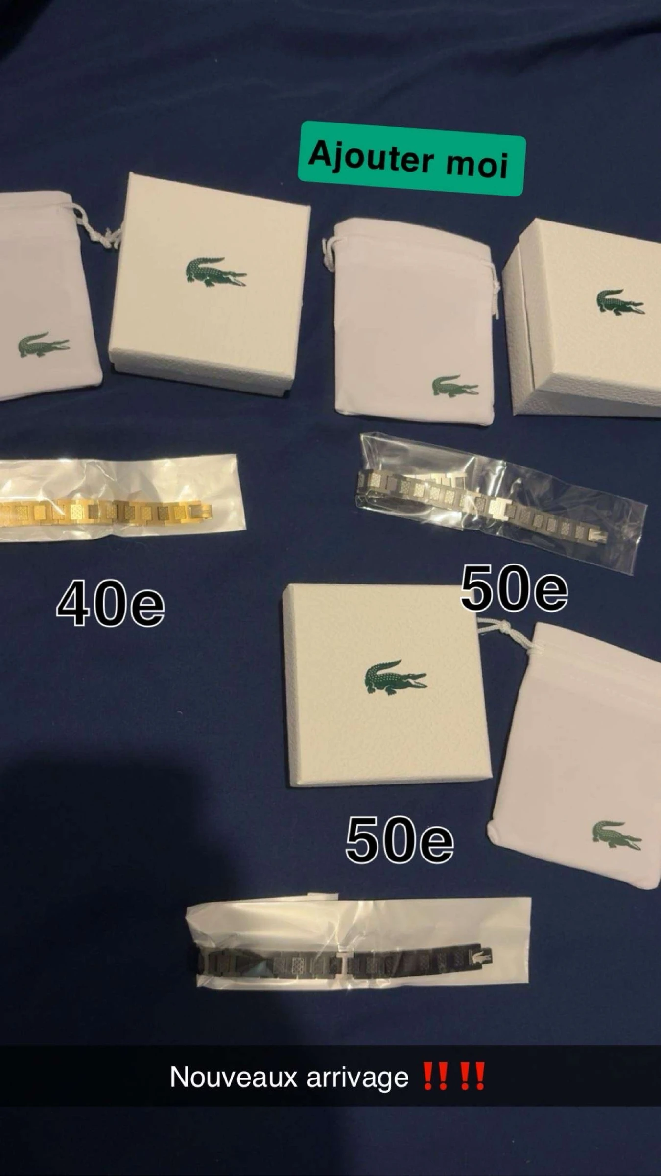 Bracelet Lacoste 